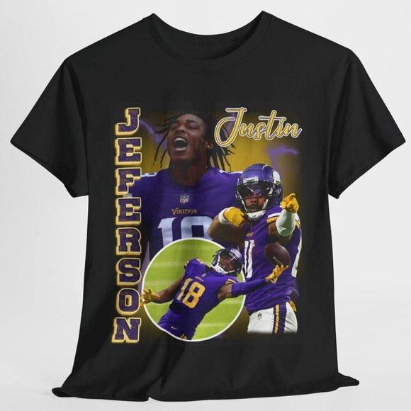 Other - Justin Jefferson Fan Tee Unisex Heavy Cotton Shirt